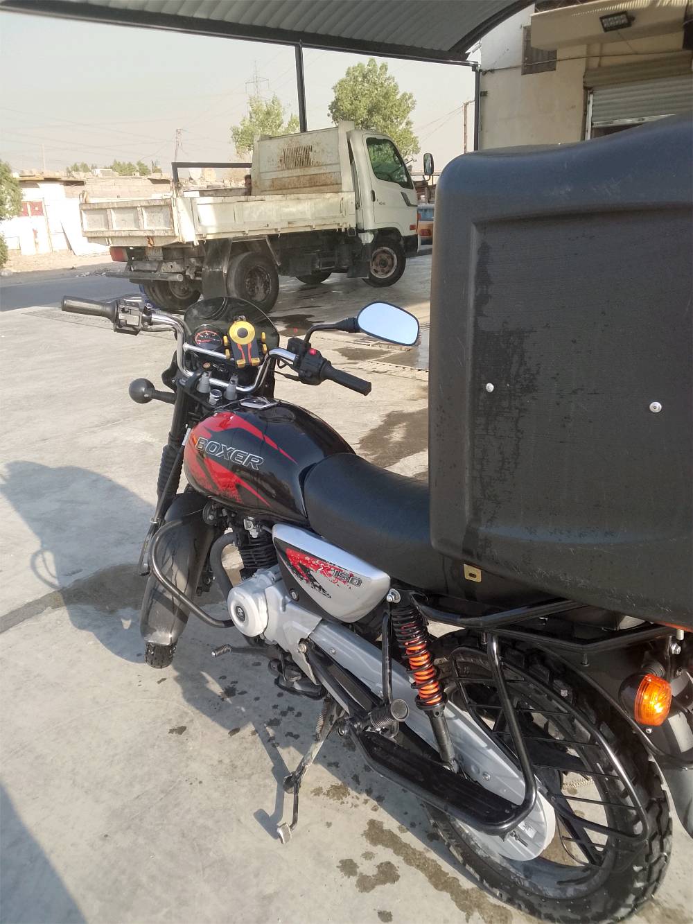 بوكسر جبلي موديل 2025 جديده مرقمه رقم اربيل دراجه كلش نضيفه***********