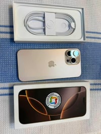 Iphone 16 Pro max 256G master ايفون 16 برو ماكس مامشحون صفر عدد دورات ...
