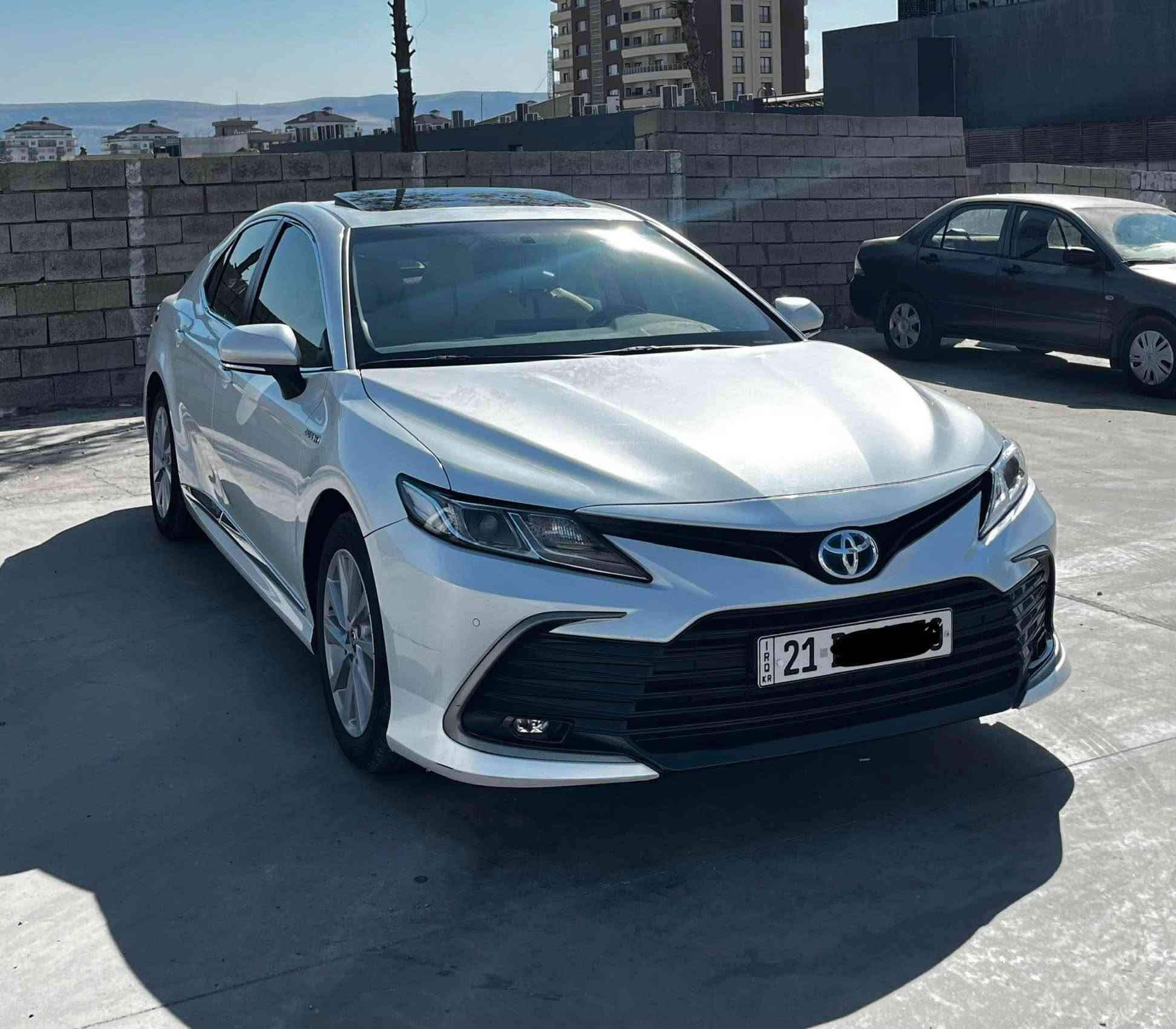 🚘 Toyota Camry 2024 GLE Hybrid

▫️ ٥٣,٠٠٠ کم ڕۆیشتووە
▫️ سفری شەریکە
▫️ بێ بۆیاخ و بێ سارد و کردنەوە
▫️ هیچ لێدراوێکی نییە
▫️ Full Options – فوول مواسەفات ✨
▫️ گێڕ، مەکینە، تەحویل و غەرامە بە شەرت ✅
▫️ سەیارەکە زۆر پاک و جوانە و بە وردی پارێزراوە

💰 نرخ: ٢٦٣ گەڵا و مەجال

📞 بۆ زانیاری زیاتر و کڕین:
***********

🚘 تويوتا كامري 2024 GLE Hybrid

مواصفات السيارة:
▫️ الممشى: 53,000 كم
▫️ وارد خلیجي – سفر شركة
▫️ بدون صبغ أو تبريد
▫️ لا توجد فيها أي ضربة
▫️ فل مواصفات – Full Options ✨
▫️ الجير والمكينة والتحويل والغرامات على الشرط ✅
▫️ السيارة نظيفة جداً ومحافظ عليها

💰 السعر: 263 و  قابل للتفاوض

📞 للاستفسار والتواصل:
*********** السليمانية, العراق
