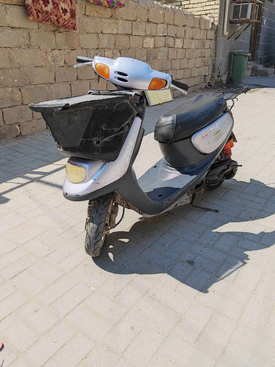 السعر 180 بيع مستعجل ***********
منغوالي للبيع موديل 3 مكينه ناعمه كير نضيف تأيرات جدد دراجه حلوه كلش كهربائيات شغاله كله المكان كربلاء اتصل
