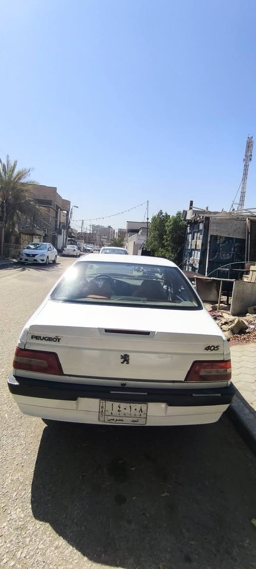 [ سـلام عـليـكم ]
_ بيـجو 405 

_ الموديـل 2014

_ تبريد ثلجج

_حداديه جديديه

_ فيتريه جديديه

_ كهربائية جديديه

_مكينه نضيفه

_ الجاملغات الخلفية مصبو غه فقط 

_ السعر 32 وبيه مجال 

الرقم :***********
