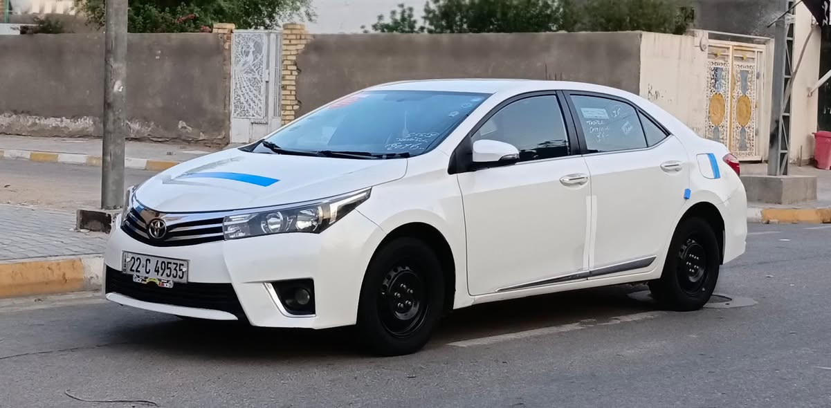 كورولا ٢٠١٥ • محرك ١٨٠٠ • رقم اربيل