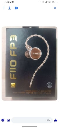 سماعة FiiO FP3 • مفحوصة • صوت ممتاز