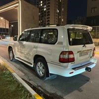 لاندكروزر موديل 2007 اصل لون ابيض صدفي فول مواصفات مكفوله كفاله عامه ا...