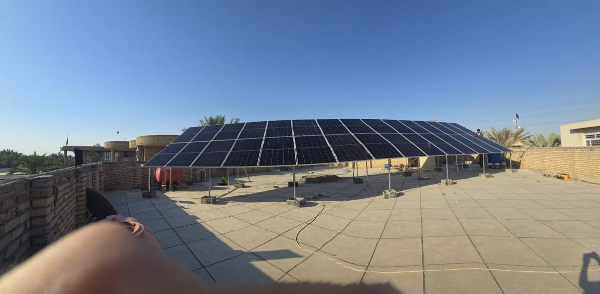 تم تنصيب منظومة طاقة شمسية 🔋☀️
30 لوح بقدرة 60 أمبير شغل درجة أولى بإتقان واحتراف هياكل عملاقة بثبات وقوة ترتيب وتنصيب فني يضمن جودة العمل
إذا عندك منظومة وحاير بالتنصيب أو ترتيب الهياكل كل ما عليك راسلنا ونسويلك شغل يليق بثقتك
للاتصال والاستفسار: ***********
