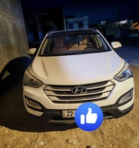 سنتافي 2016 خليجي محرك 2400 ماشية 84000 كم سقف بانوراما فور ويل عند ال...