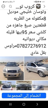 توسان خليجي • ٢٠٠٨ • قطعتين صبغ