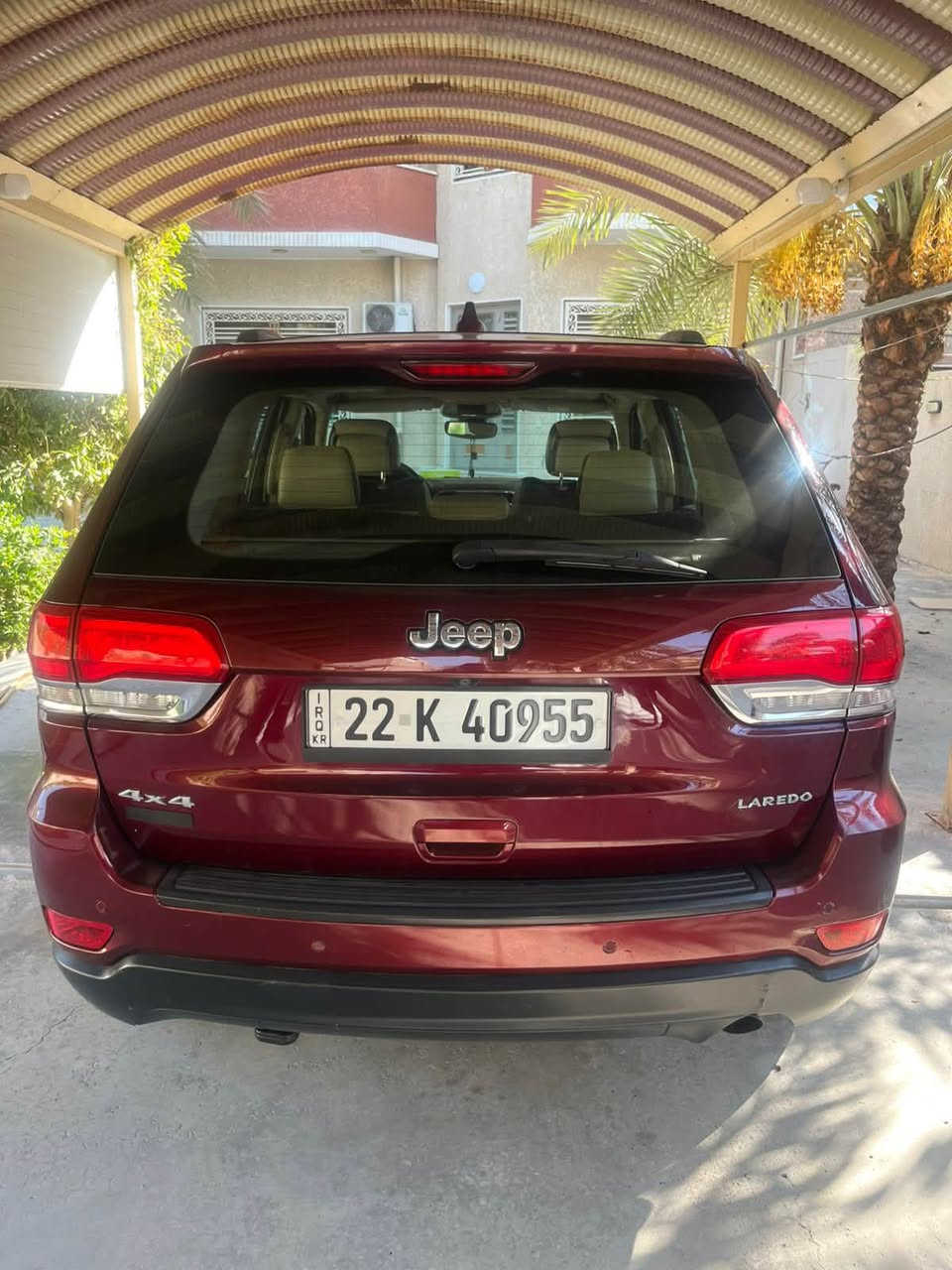 Jeep Laredo S جيب لاريدو  اس
موديل 2018 خليجي 
ماشيه 140 الف 
كراسي الامامي كهرباء
فتحة سقف 
حساسات امامي خلفي
كامره خلفيه
كشنات جلد
اوتو ستوب
مكفوله من الدعاميه للدعاميه
خليجي
شاشه كبيره 
كير ومحرك مكفول 
تايرات وباتري جديده
22500 و بيها مجال 
***********

