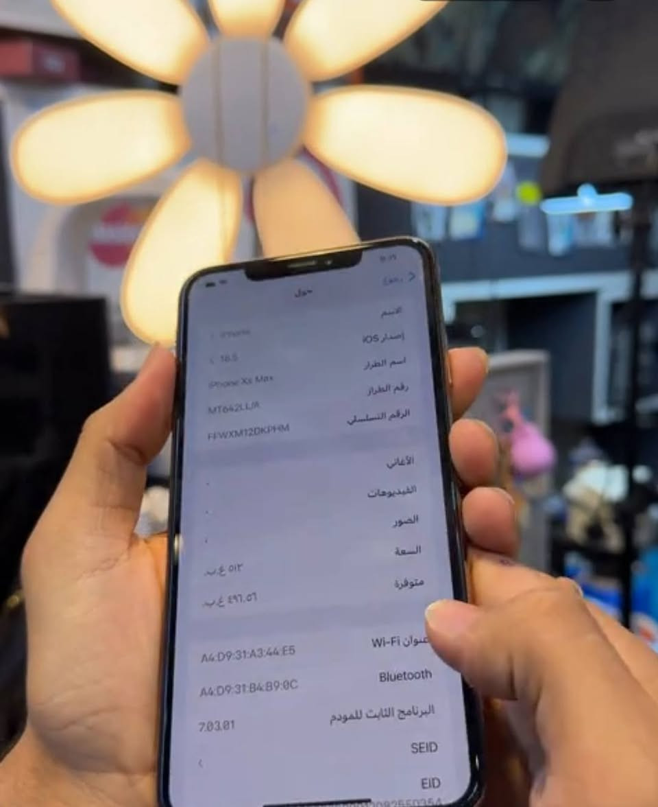 آيفون اكس اس ماكس • ٥١٢ • بطارية ٨٠٪