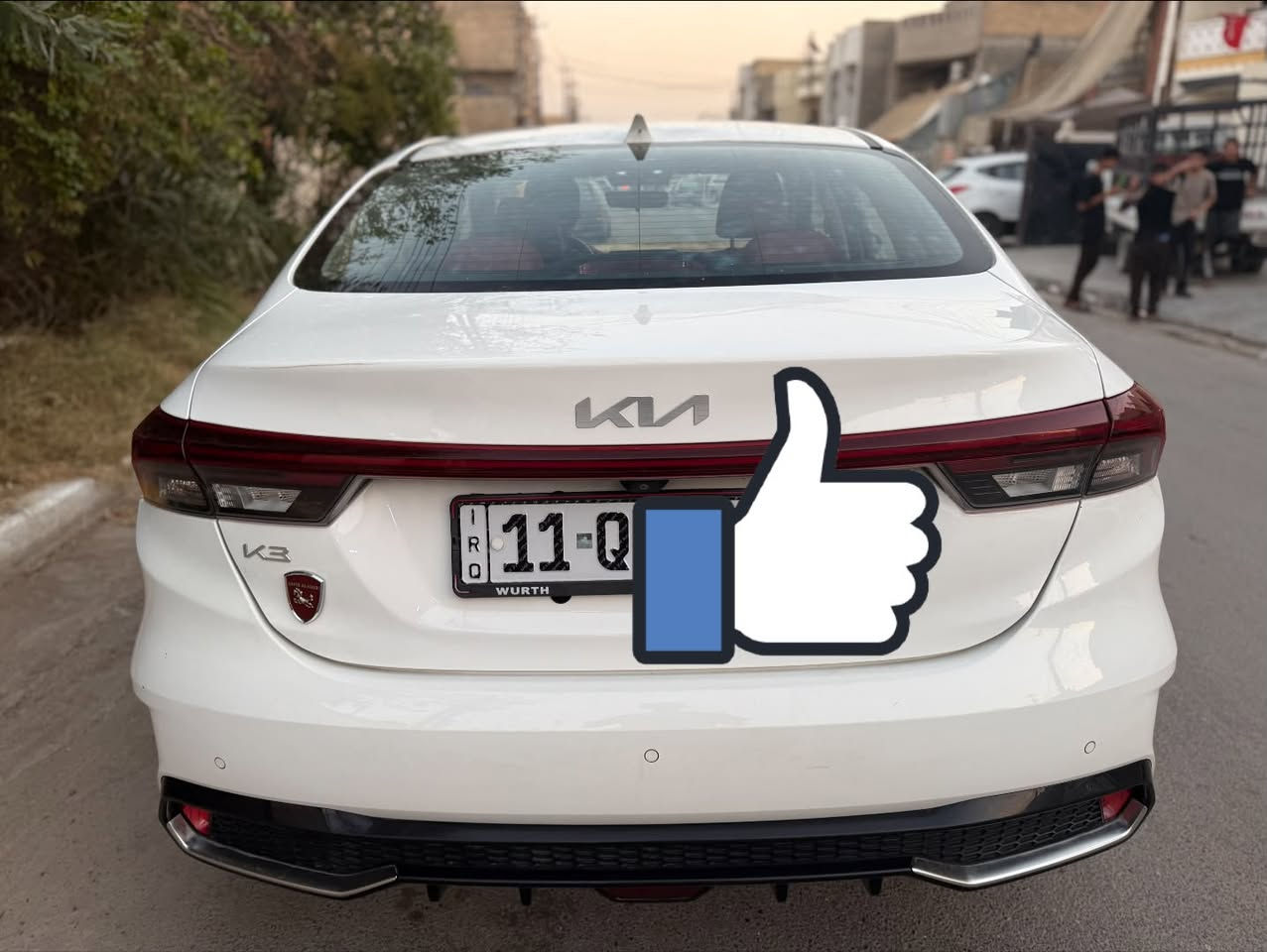 للبيع سيارة K3 خليجي 2024 
 ابيض رقم بغداد 
بأسمي تحويل مباشر
وكالة ليث العبيدي
السيارة بحالة الزيرو ماشية 18 الف وشوية
كامل مواصفات 
محرك ً1500 دبل نوزل 
كير At المرغوب 
فتحة سقف 
بصمة تشغيل
بصمة ابواب 
شاشة + شاشة اعطال 
كامرا خلفية
حساسات امامي وخلفي
اشاير بالمري 
مري شفط
ويل 16 
تحكمات مقود جهتين
عداد دجتل
اوتو هولد 
مثبت سرعة 
مانع انزلاق 
هند بريك بصمة 
ترحيب 
كشنات جلد+كرسي السايق كهربائي
وباقي مواصفات ال K3
بيه طخة بسيطة باب عكس السايق

السعر 130

للأستفسار

***********
