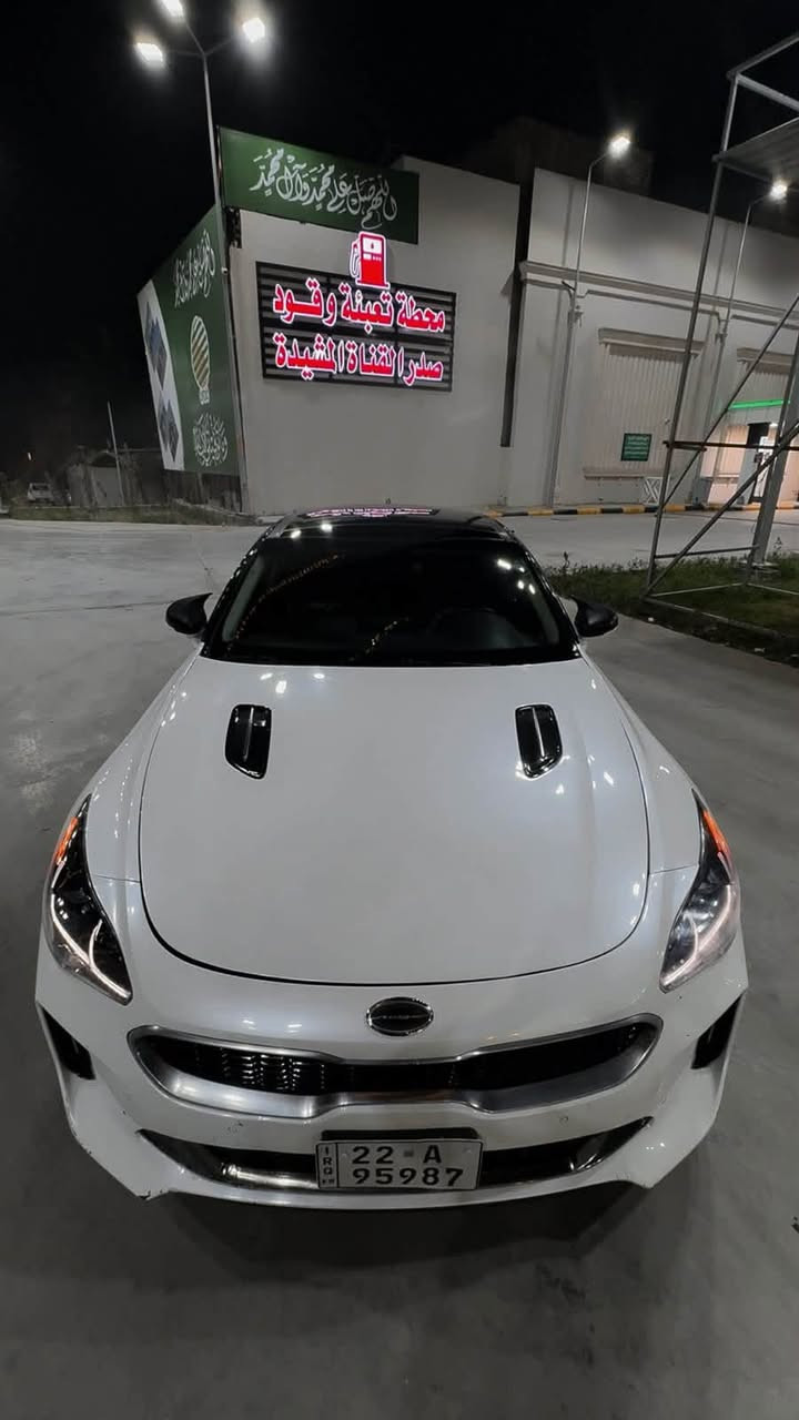 السلام عليكم
للبيع 
كيا ستنكر GT1
موديل 2018
رقم اربيل بسمي 
وارد امريكي 
حادث بنيد وجاملغ بسيط بدون شواصي وبدون لغود 
حجم المحرك 4سلندر تيربو 
فول مواصفات 
فتحت سقف بانوراما 
مري شفط 
صندوق كهرباء 
حساسات خلفي + امامي 
رادارات ب المري ورادار امامي 
كشنات جلد تدفئه
شاشه كبيره ابل كار بلي 
تحكمات ستيرن جهتين 
شفتات ستيرن 
تحديد مسار 
مثبت سرعه كروز 
سماعات هارمن كاردن 16 سماعه 
انضمه قياده سبورت + ايكو + نورمال 
السياره جديده وعليه ادامه جديده بدون اي نقص 

سعر 157$ وبيه مجال بسيط 
عنوان بغداد الاعضمية

اتصال
                                                         ***********

نص مكتوب في الصور:
- 10 54 pm Monday السی
- 12:55 You 10/26/25, 11:46 AM OPEN Photos of 2018 KIA STINGER PREMIUM, KNAE25LA1J6016477 Stock no: 22619469 Back to top Lot details Reply