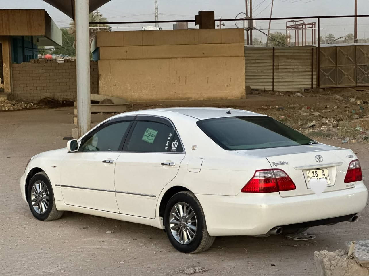 سلام عليكم للبيع كراون شاهين موديل 2006 
كفاله عامه عراق ويابان ماشيه 84 الف جديده بحاله الوكاله سياره تسجيل جديد باسمي رقم بابل سعرها 152 وبيها مجال قليل ***********
