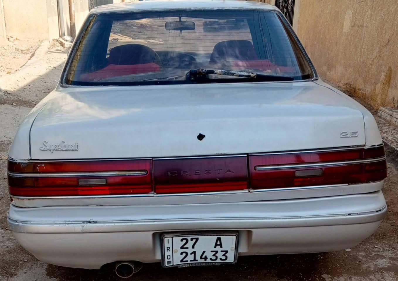 كرسته كصيف للبيع سياره مكفولة من الكص ونقل جثه مكينه وكير ونجي جديد رقمها جديد ناصرية مشروع وطني السعر 37 بيه مجال لشراي مكاني البصره الزبير 
***********
