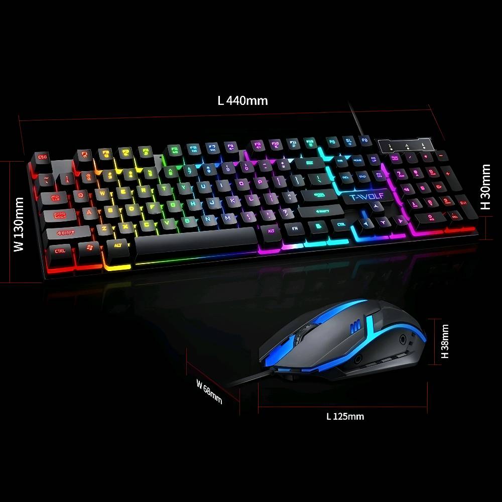 T-WOLF TF800 – طقم ألعاب 4 في 1
🎮 T-WOLF TF800 | Gaming Combo 4-in-1
كل أساسيات الـGaming Setup بطقم واحد 🔥
⌨️ Keyboard
• 104 مفتاح
• إضاءة LED بثلاثة ألوان
• USB 2.0
• كابل 1.45m
🖱️ Gaming Mouse
• 1200 DPI
• 3 أزرار
• إضاءة LED
• USB 2.0
• كابل 1.35m
• عمر الأزرار حتى 2 مليون ضغطة
🎧 Gaming Headset
• درايفرات 40mm
• تردد 20Hz – 20kHz
• مقاومة 32Ω ±10%
• كابل 1.75m
• منفذا 3.5mm
🖱️ Gaming Mouse Pad
• 30 × 25 سم
• سطح فائق النعومة
• قاعدة مانعة للانزلاق
• قماش + مطاط
🔥 4 قطع أساسية في طقم واحد — مناسب للألعاب والاستخدام اليومي
السعر /30الف
للطلب او استفسار عبر خاص او انستا Turab_Store او رقم ‎***********
توجد خدمة توصيل لجميع المحافظات 5,000