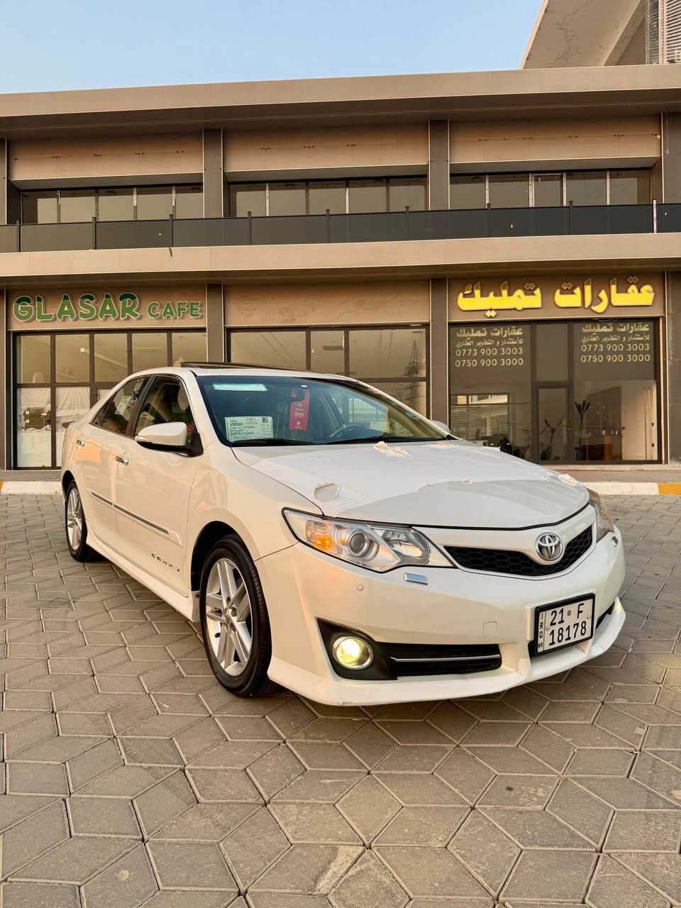 ***********
🚘 كامري 2013 GLX فول مواصفات

🔹 قباط مواصفات خليجي
🔹 وارد شركة، من الدعام للدعام بشرط
🔹 اللون أبيض صدفي مرغوب ، حيل جميل ونظيف
🔹 بدون صبغ حتی دعامیات مابی صبغ 
🔹 السيارة فقط بيها مکانین بارد
🔹 السيارة لوك
🔹 السيارة باسمي، سنوية جديدة و هزە جدیدە

المواصفات:
🔹 سلايد
🔹 سكان فوليوم
🔹 كشن كهرباء
🔹 كشن جلد، تبريد وتدفئة
🔹 حساسات أمامية وخلفية
🔹 لايت عالي وواطي
🔹 شاشة وكاميرا
🔹 گير عادي وأوتوماتيك
🔹 ستاير بلاد كهرباء
🔹 تبريد مركزي
🔹 داخلية صفراء وفورميكا
🔹 دوزة كامري
🔷یدە نیکل 
🔷٥ ویل کب  
🔹 گير ومكينة وتاخم بيش بشرط
🔹 تايرات جديدة

💰 **السعر: 143 ورقة و بی مجال **

📞 ***********

📱 واتساب: ***********

🚘 بۆ فرۆشتن کامری ٢٠١٣ GLX فول مواسەفات

🔹 قەپاتی خەلیجی، واردی شەریکە، لە دەعامی  بۆ دەعامی بەشەرت
🔹 ڕەنگی سپی سەدەفی، زۆر جوان و پاک
🔹 بێ بۆیاخە دەعامیە کانیشی بۆیاخ نیە ، تەنها دوو جێ ساردی هەیە
🔹 سەیارەکە لۆکە و بەناوی خۆمەوەیە
🔹 سەنەوی تازە و هەزەی تازە

مواسەفات:
🔹 سڵاید
🔹 سوکان ڤۆلیۆم
🔹 کوشن کارەبا
🔹 کوشن جلد، سارد و گەرم
🔹 حاسەی پێشەوە و دواوە
🔹 لایتی بەرز و نزم
🔹 شاشە و کامێرا
🔹 گێری عادی و ئۆتۆماتیک
🔹 پەردەی بیلاد و کارەبایی
🔹 تەبریدی ناوەندی
🔹 ناوی زەرد و فۆڕمیکا
🔹 دۆسەی کامری
🔷یەدە نیکل 
🔷 ٥ ویل کەپ 
🔹 گێر و مەکینە و تاخم پێشی بەشەرت
🔹 تایەی تازە

💰 نرخ: ١٤٣ وەرەقە و مەجال

📞 ***********
📱 واتساپ: *********** كركوك, العراق
