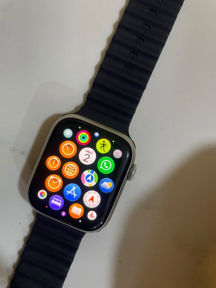 ساعة Apple Watch الجيل 8 مستعملة للبيع بيهة شخط
بالشاشة الخارجية مر الداخلية مبين للأمانة وياهة كيبل اصلي 

اني اشتريتة  يجي ويه الساعة وشحن يطول 3ايام  

السعر 100 وبيهة مجال للشراي لا تكسر سعرهة 

مكاني بغداد الدورة البعيثة 

للاستفسار الاتصال على ***********
