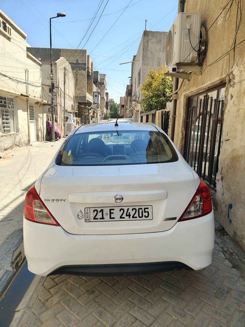 السلام عليكم
نيسان سني هندي 2016 بليته زركة
رقم سليمانية الجديد 
كير محرك كهربائيات كله بلادي 
ادامة كامله تبديل قبغ جنطه بلادي نفس اللون بدون صبغ 
السعر ٩٠ 
مكانها الاعظمية 
***********
