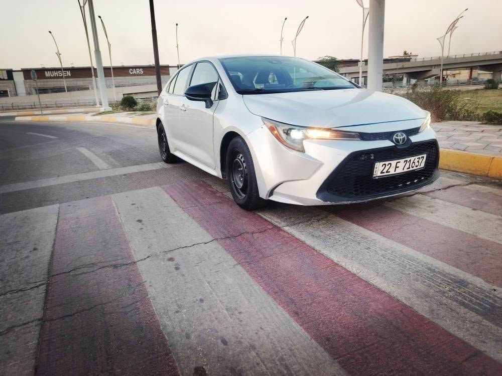 كورلا 2020 le
محرك 1800
ضرر جاملغ وبونيد صبغ  بدون نقطه دواخل وهلال خلفي تعديل بارد

بطاقة بانزين
ماشيه ٦٩ الف

مواصفاتها
.رادار
سايد بريك بصمه 
شاشه جبيره لمس
كامره خلفيه
ويل حجم 16 بلادي
تحكمات ستيرن 
نضام اوتو هولد (توقف ذاتي ) 
نضام الخروج عن المسار 
تحكم مرايات 
رقم سنويه جديد
تخم تاير جديد
صدر امامي خلفي شرط
تبريد 🥶
العنوان كركوك
اتصال فقط *********** كركوك, العراق

