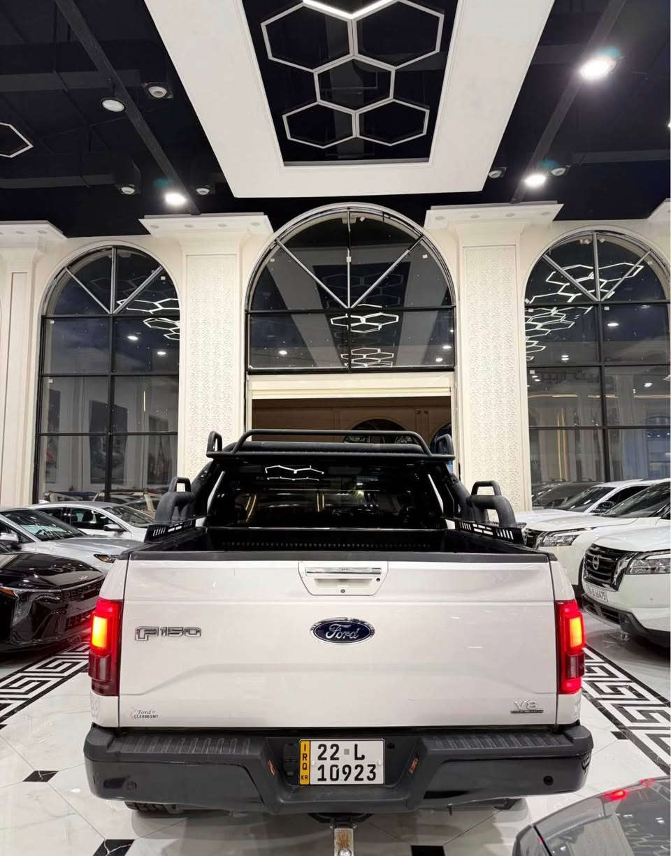 فورد F150 وارد امريكي موديل 2016 محرك V8سلندر مواصفات لاريات فول شاشه كاميره خلفي بصمه شغال عن بعد كشنات كهربائي كشنات جلد كشنات تتفيه تبريد خلفي اشايرمريات ويل كروم حساس‌خلفي تحكم استيرن تحديد سرعه بدي قصير باب جبير يعني مرغوب فور ويل يعني دبل اكسل بعد هوايه مواصفات بيها سياره مكفوله من اي نواقص كله بشرط ضرر بيها ٥ قطعه واشويه من قماره بدون بدون دواخل بدون شخوط بدون بقسات كله بشرط كير محرك بشرط سياره مرقمه رقم سنويه جديد بشرط تحويل اووكاله مكان سياره إربيل معرض دلو 👑 كارس سعر. 153$🔥😳
مراوس اراوس 

*********** وتساب
*********** و أربيل, العراق
