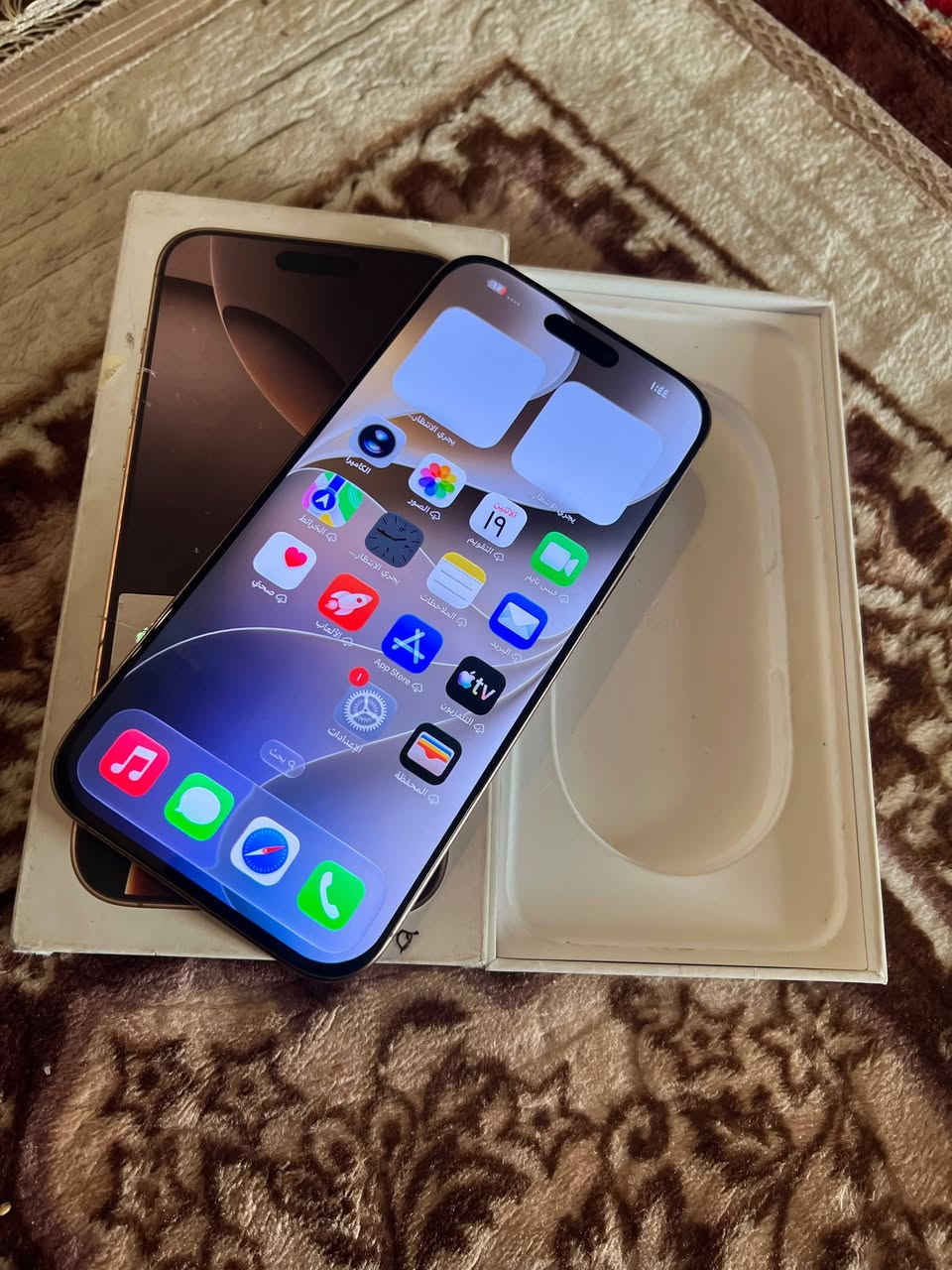 ايفون ١٦ برو ماكس • ٢٥٦ • بطارية ٩٢٪