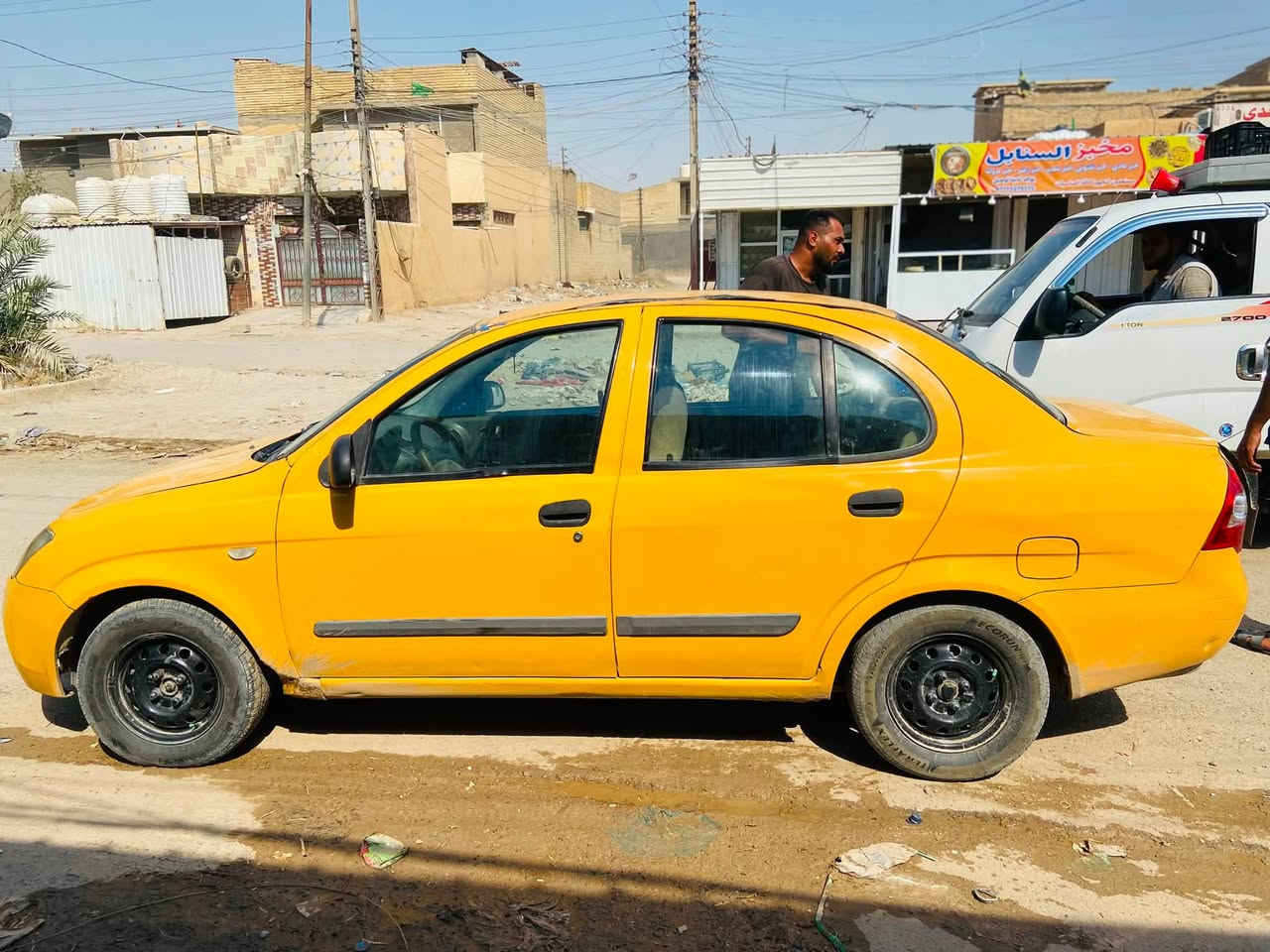 طيبه ١٦ بيهه ضربه بجاملق وطخه بل صندوك كيرمكينه كفله تدفه تبريد كله شقال بسمي ما مطلوبه كلشي بغداد نهروان  للاستفسار ***********
