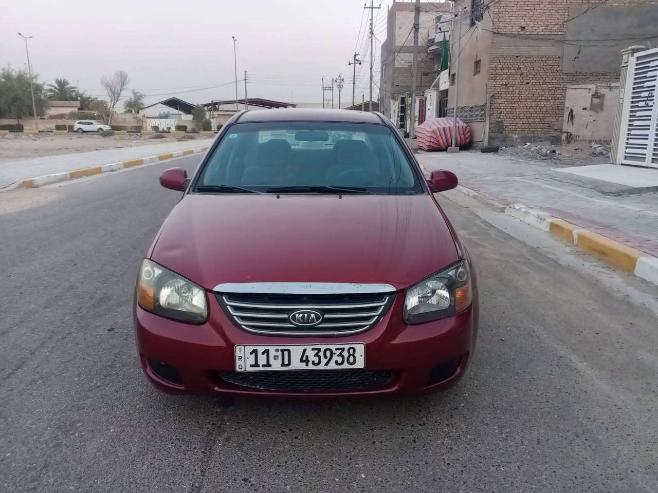 يا الله سلام عليكم سياره للبيع سبكترا موديل 2008 كير مكينه كفاله عامه  لا تنقيص لا تبخير سياره كفاله لا الضربه مصبوغه صبغ للجماليه فقط تخم تاير حداديه العنوان كربلاء السعر 65بيها مجال بسيط رقم/***********/// الهاتف
