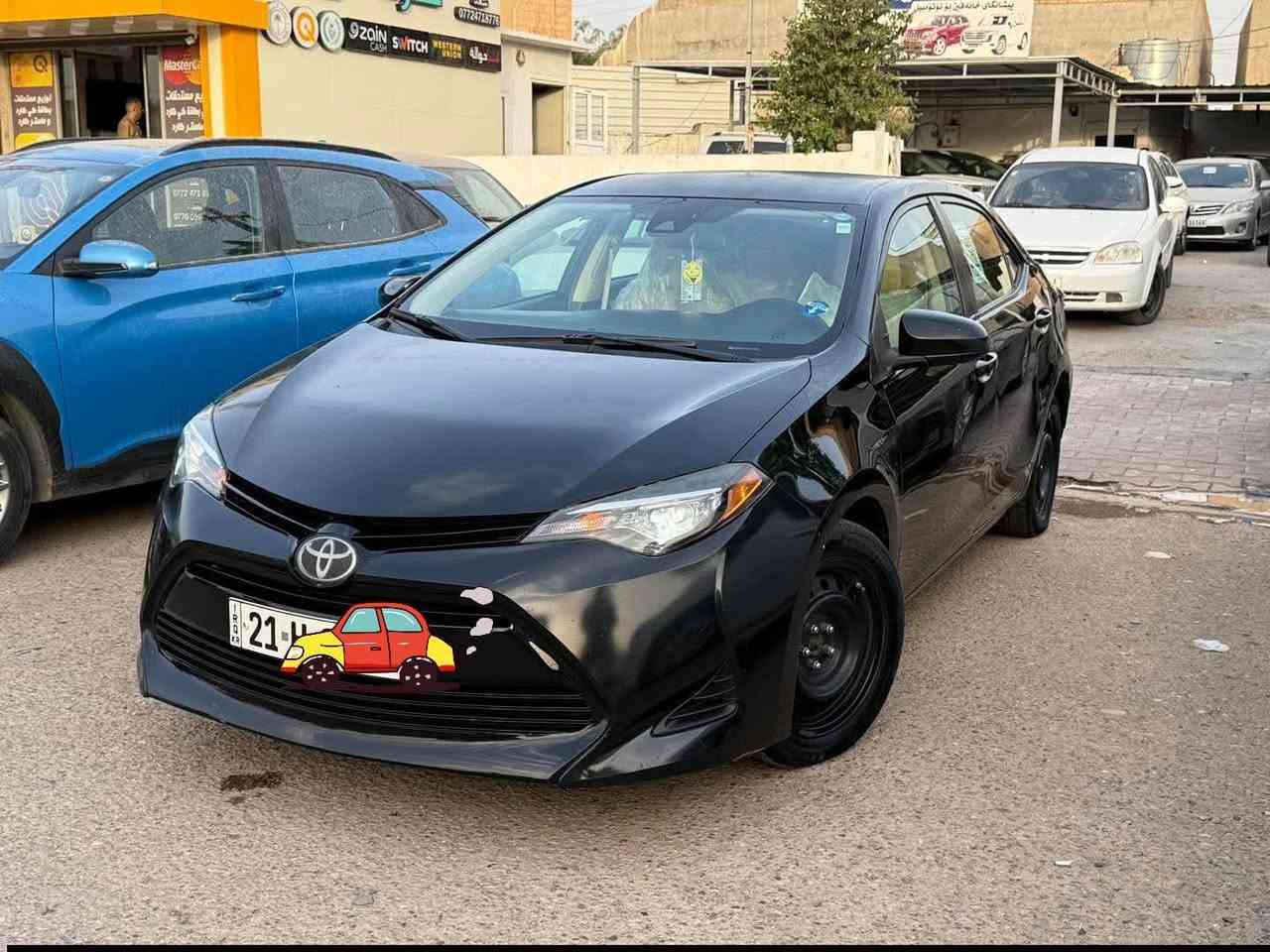 كورلا ٢٠١٧ • ١١٨ الف • ثلاث قطع صبغ
