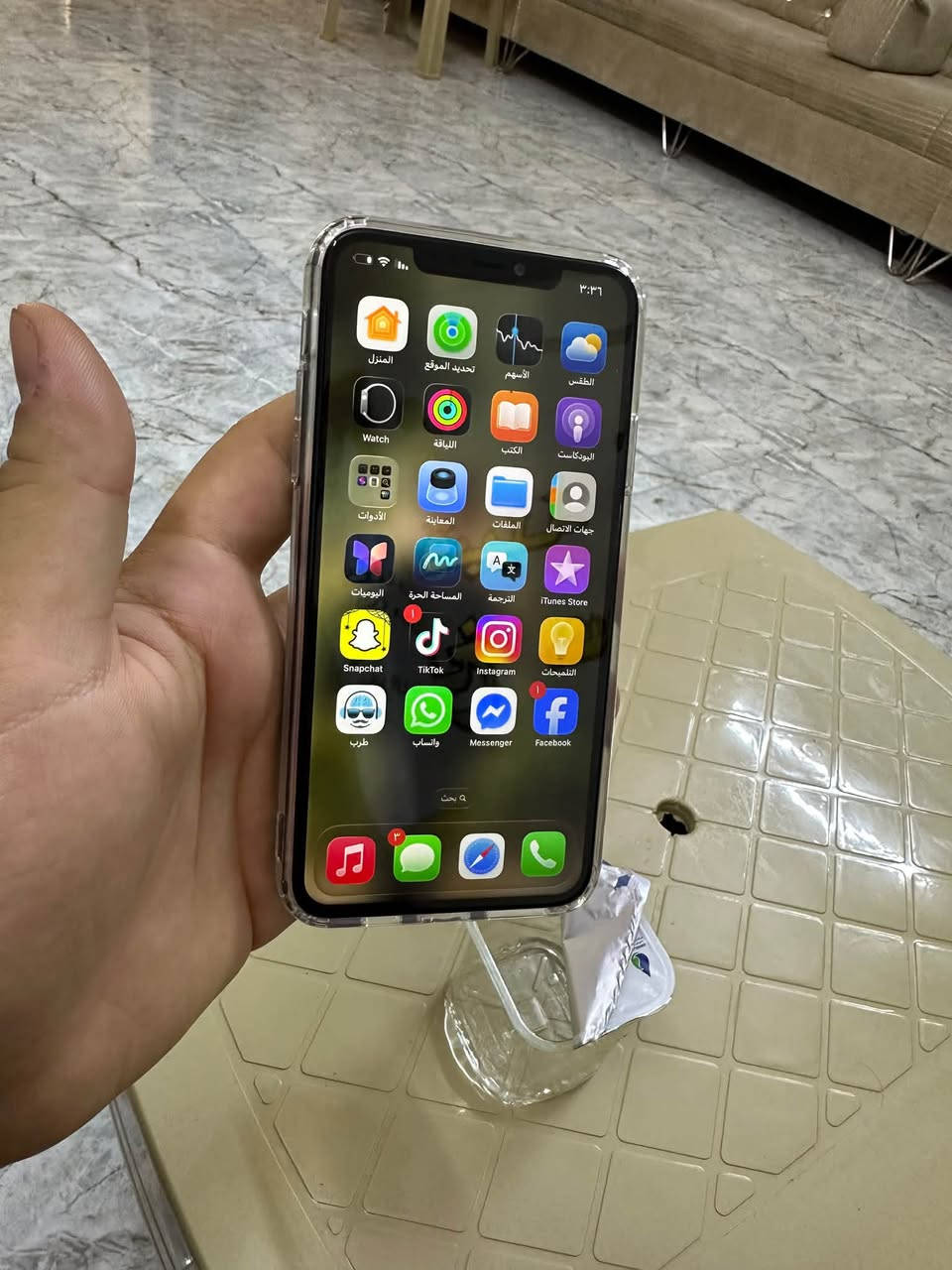 آيفون ١١ برو ماكس • ٢٥٦ • بطاريه ٩١٪