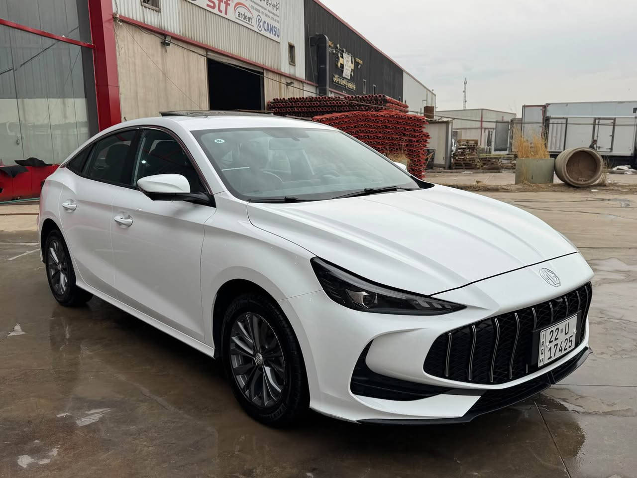 MG GT 2025 Full 
مواسەفات : پێش و پشت لید ، ولی کەپ ، ئاوێنە ئیشاڕە ، ئاوێنە شەفت ، سلایت ، پێنج کامێرا ، کوشن جلد 
سبوغ تەعدیل تەزرە گێڕ مەکینە بەشەرت 
نرخ : 117$ 
مکان : اربیل معرض باز کارس 
*********** أربيل, العراق
