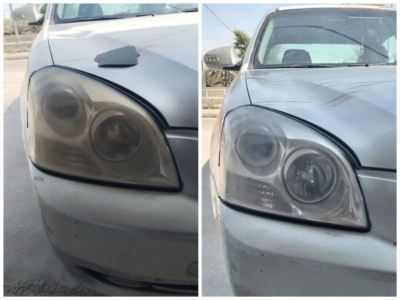 🔥🚘 عرض خاص من عالم السيارات 🔥
✨ جلي لايت بـ 10,000 دينار فقط! ✨
⏰ العرض لمدة أسبوع فقط
🚗 لجميع أنواع السيارات
لايتات سيارتك صفراء؟ مغبشة؟ فاقدة لمعانها؟ 😎
خلّيها ترجع صافية ولمّاعة وتغيّر شكل السيارة ✨💡
💥 جلي اللايت فقط بـ 10 آلاف دينار!
📍 العنوان:
ناحية الشحيمية – مجاور علوة أستاذ ثابت – مقابل صيدلية الروان
👤 عالم السيارات | بإدارة حسين عادل
📞 ***********
⚠️ العرض لمدة أسبوع فقط، لا تفوّت الفرصة! ⚠️

نص مكتوب في الصور:
- قبل العمل
- بعد العمل