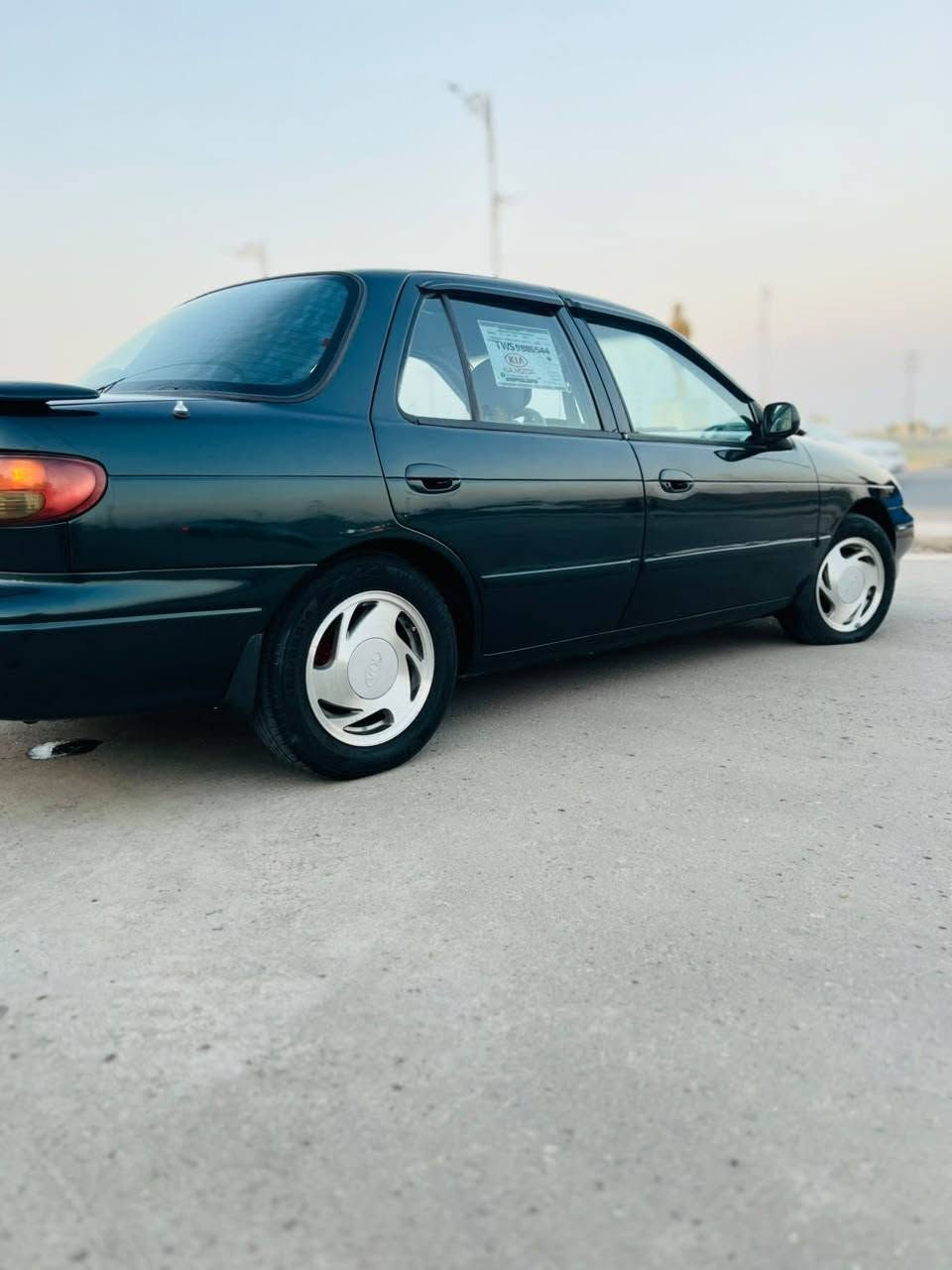 السلام عليكم
كيا سيفيه موديل 95
رقم بغداد دولي 
صدر خلفي وامامي جديد
تخم تاير 
تبريد  تدفئه شغال 
مكينه وكير جديد
كهربائيات كلها شغاله 
تحويل مباشر 
مصبوغه عام للجماليه
سياره ما ناقصها اي شي 
للاستفسار ***********
مكاني واسط/ الصويره
مكلف بالنشر
