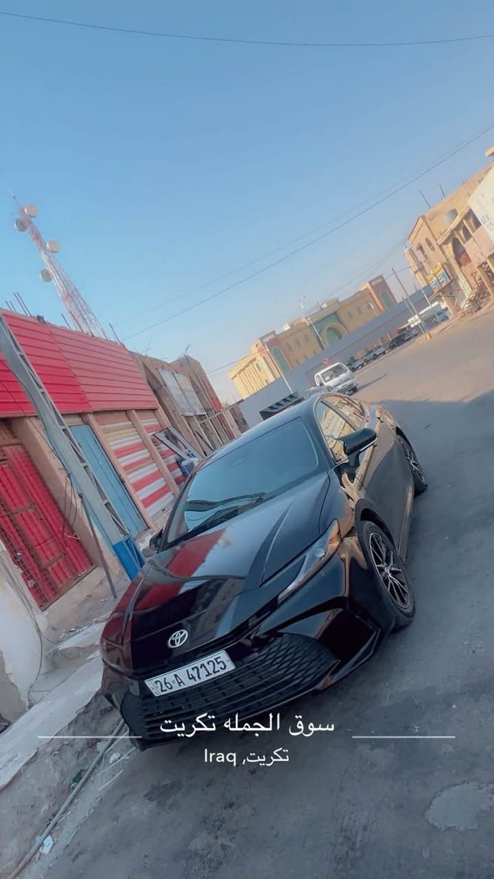 🔥 للبيع كامري 2025 هايبرد وارد أمريكي 🇺🇸 🔥

🚘 Toyota Camry 2025
🖤 اللون: أسود
⚡ Hybrid هايبرد
🇺🇸 وارد أمريكي
📋 مواصفات عادية

🔹 محرك 2.5L هايبرد
🔹 قير أوتوماتيك
🔹 دفع أمامي
🔹 تشغيل بصمة
🔹 دخول ذكي
🔹 شاشة وسطية
🔹 كاميرا خلفية
🔹 حساسات
🔹 مثبت سرعة
🔹 تحكم بالمقود
🔹 بلوتوث
🔹 USB

🔹 مقاعد مريحة تحكم بل مقاعد
🔹 أنظمة أمان ومساعدة للسائق
🔹 نظام تحذير من الاصطدام
🔹 تنبيه مغادرة المسار

🔹 جنوط أصلية
🔹 داخلية مرتبة يراد تنضيف فقط

✨ سيارة اقتصادية، بصرفية ممتازة
 
ضرر ثلاث قطع  قطعه بلاد

💰 السعر: 175  

📍تكريت  

📞 للاستفسار: ***********
