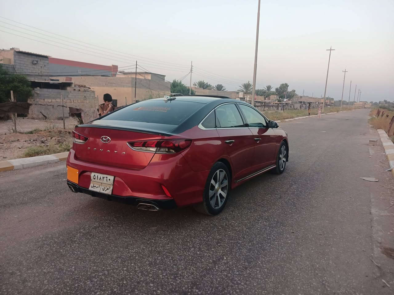 سلام عليكم سوناتا ٢٠٠١٨ وارد امريكي سبورت رقم اربيل وكاله بسمي بيها مكانات صبغ  سعر ١١٢ وبيها مجال .مكاني كربلاء ...رقم *********** خاص وتساب موجود الي يحب يستفسر ...مراوس ب مديل اعله ونطي فرق .
