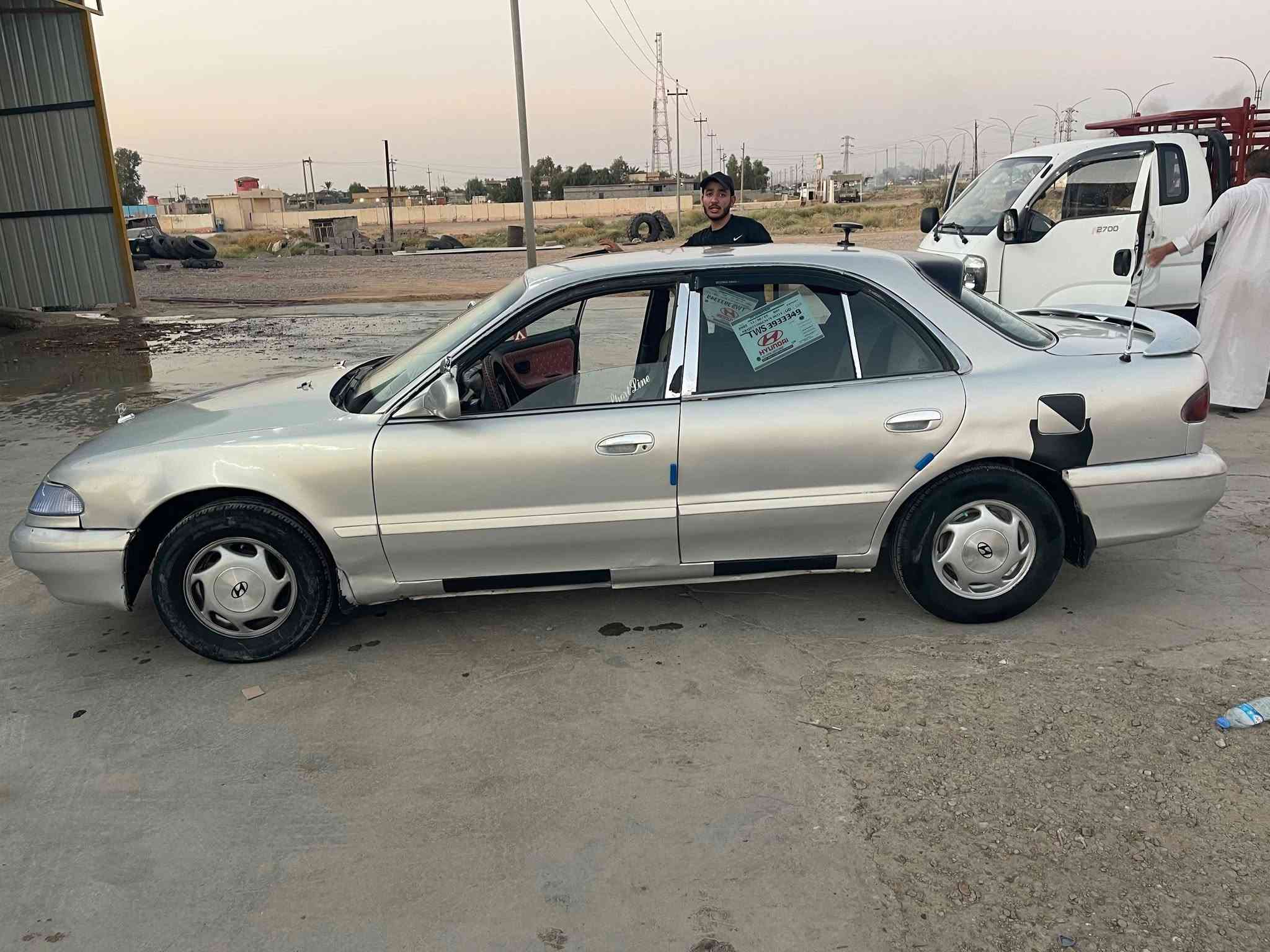 سوناتا 2
موديل 95 
محرك وگير شرط 
تحويل مباشر 
سيارة نضيفة وحلوة 
سعر 43 وبيهة مجال فقط للطيبين 
***********
