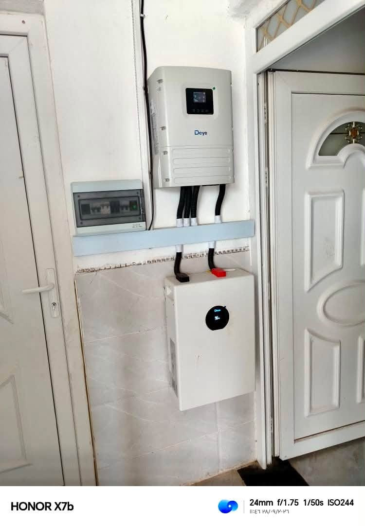 🌿⚡ خطوة جديدة نحو المستقبل.. التحول إلى الطاقة النظيفة والمستدامة! ☀️🔋
مع الاستمرار في مواجهة مشاكل انقطاع التيار الكهربائي وتذبذب الفولتية وتكاليف المولدات العالية، يبقى الحل الأمثل والأكثر أماناً هو الاستثمار في الطاقة الشمسية.

بفضل الله، تم اليوم الانتهاء من نصب وتشغيل منظومتين طاقة شمسية قدرة 16 امبير وقدرة 10 امبير نهاري و5 امبير ليلي قابلة للتطوير الى حد 20 امبير مستقبلاً متكاملة مصممة لتوفير استقرار تام وكفاءة عالية لتشغيل الأحمال المطلوبة بكل سهولة وراحة بال.

📍محافظة ديالى / قضاء الخالص.

للاستفسار:
***********📞
***********📞

نص مكتوب في الصور:
- HONOR X7b 24mm f/1.75 1/50s ISO244 11:46 38/09/2026
- HONOR X7b 24mm f/1.75 1/544s ISO100 2024/09/18 11:46