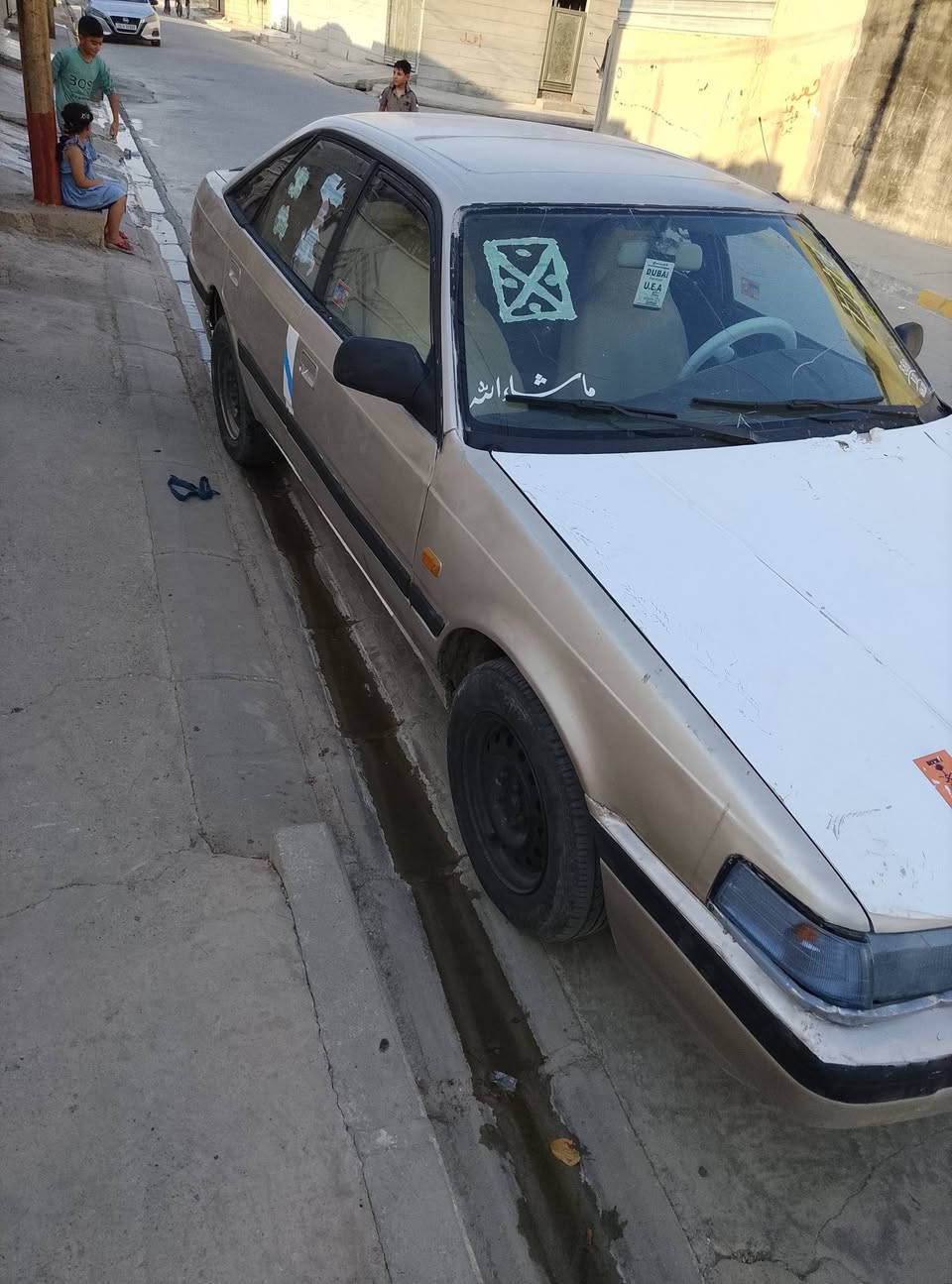 مازدا 626 موديل 91 رقم كركوك انكليزي سنويه لحد 29
8بخ مصبوغه عام السعر 26 وبيها مجال مكان كركوك ***********

