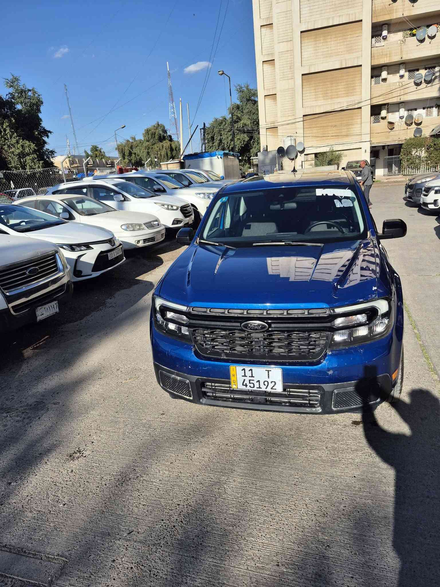 السلام عليكم فورد مافرك 2024 xlt هايبرد مواصفات فتحه تاير حجم 18بعدها مامصبوغه ماشيه 15 الف ميل رقم بغداد ***********
