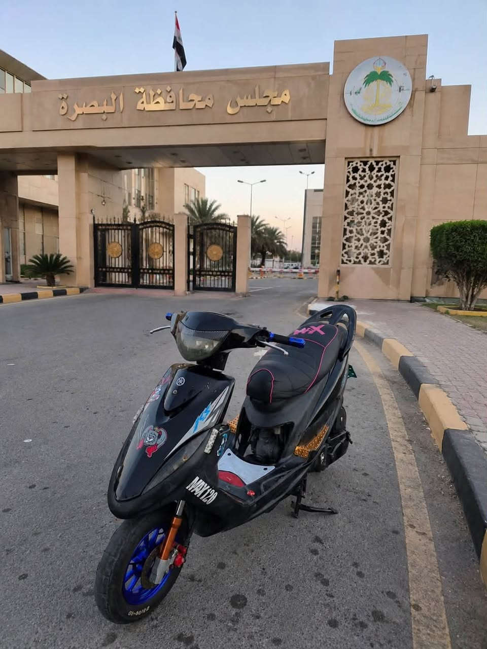دراجه ماكس عدله للبيع كلشي ماناقصها غير عرموطه الهندر
الدراجه نكره سلف
مزوده تزويد خارجي
العنوان البصره الهارثة حي العامل
*********** فيس ماموجود

