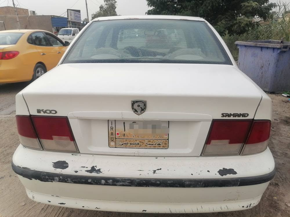 سمند ٢٠١٠ رقم قادسية تحويل مباشر جاهزة محرك وكير وحدادية بدون ضربة بيهة رشات خياسات بسيطة مكان الديوانية سعر ٢٨ موبايل *********** ديوانية, القادسية
