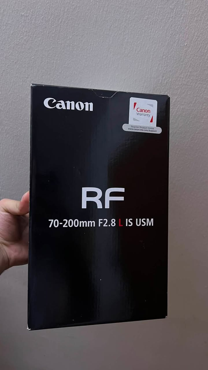 Canon RF 70-200mm F2.8 L IS USM
عدسة مستخدمة قليل وجداً نظيفة، استخدام شخصي للتصوير الفلكي.
كامل الملحقات موجودة من الكارتونة والحقيبة مال العدسة والغطاء الامامي.

سعر مليونين و٨٠٠ الف
2,800,000 
مكاني بغداد 
للتواصل ***********
