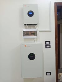 طاقة شمسية • الخالدية • بطارية ١٠ كيلو