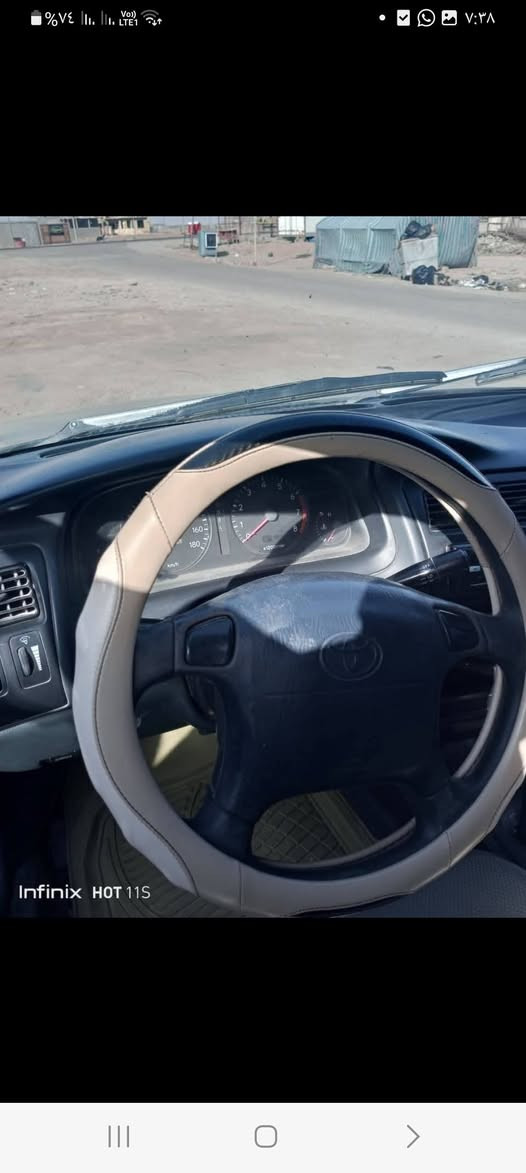 السلام عليكم كورولا موديل 96 سياره ايسر بلاد سنويه 2030 تنتهي مقفوله من الضرب مصبوغه جماليه السياره مكينه كير كفاله حداديه الخلفيه توني نبدلها والاماميه تك صفحه باقيه تبريد فول مكان البصره سعر السياره 48 ورقه وبيها مجال للطيبين سياره مال عائله ومال شخص على باب الله يشتغل توصيل بيها خدمه كلش لان صرفيه قليله كلش *********** وهاذ رقم صاحب السياره  مكلف بل نشر
