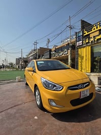 اكسنت 2015 خليجي مال شركه القلم سياره جديده وما بيها اي نقص رقم جديد ه...