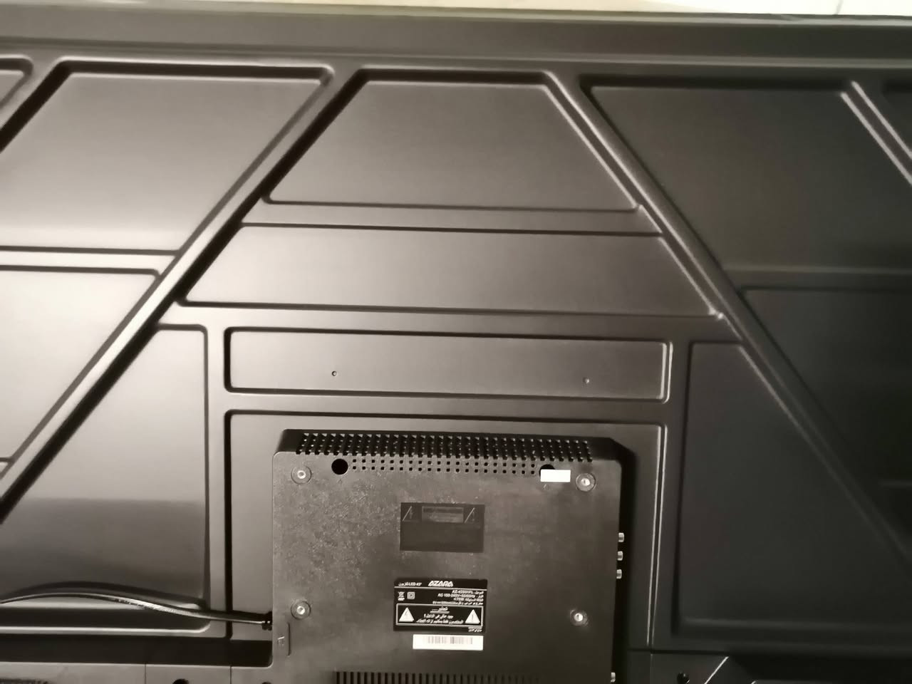 السلام عليكم… 

شاشة ازارا 43" سمارت - ATV - FHD - LED TV - AZ-43SO1FN

معلومات المنتج
 

تقنية الشاشة: LED
حجم الشاشة: 43 انج
الدقة: 
1920x1080
تنسيق الفيديو: FHD
نظام تشغيل ال سمارت: اندرويد 9
واي فاي: يوجد
معيار البث: ATV
مدخل الHDMI: 2
مدخل الUSB: 2

اللون: اسود. استخدام يوم فقط
لاشادرجل ولاتعليك شادها بعدها بالكارتونه وتجي وتشوف سعرها 300 بغداد البياع 

الشراي 

الاتصال علئ الرقم ***********
