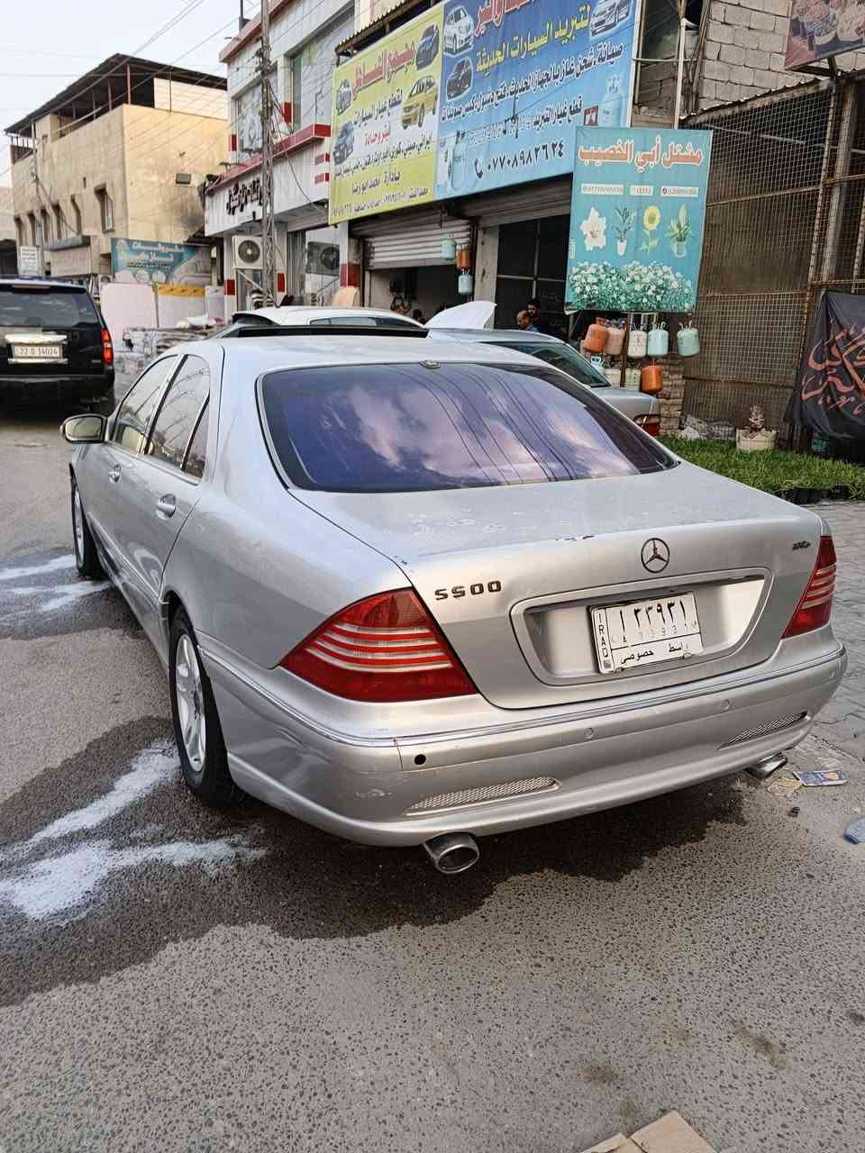 سلام عليكم من رخصه الادمن مارسدس غواصه 2002 للبيع 500s فول مواصفات مكفوله من الضربه السعر 105وبيهه مجال  رقم التلفون*********** العنوان البصره البصرة, العراق
