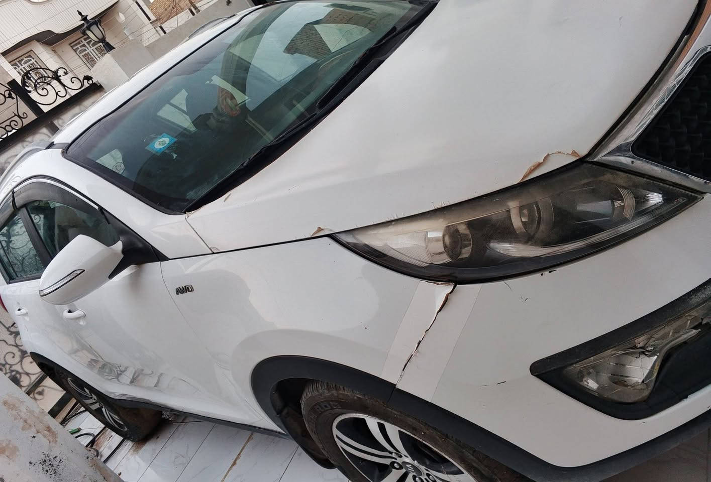 السلام عليكم 
سبورتج موديل 2014 
وارد امريكي حادثها موضح بالسونار 
مواصفات المعروفه  النص فول 
تبريد قطعتين رقمها بغداد 
تخم  تاير جديد 
السنويه جديد
الاستفسار الاتصال ع الرقم 
***********
