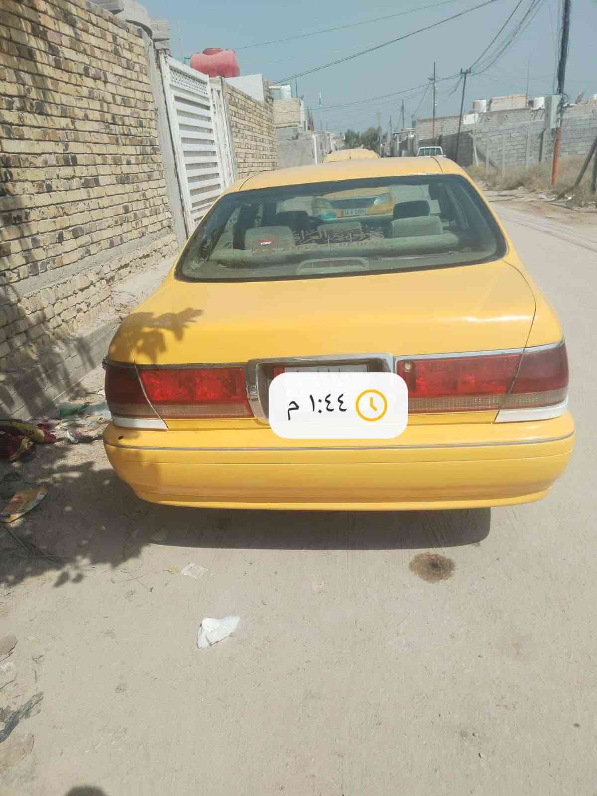 سلام عليكم ملكه البيع موديل 2003 سياره كصت قماره فقط رقم صلاح الدين الماني سعر 38 وبيهه مجال لطيبين شراي يتصل ***********

نص مكتوب في الصور:
- ١:٤٤ م
- 1:45 م