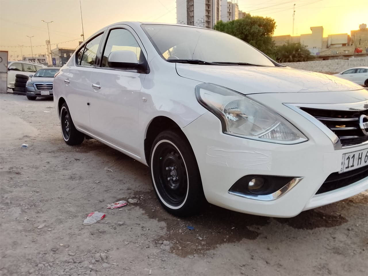 سلام عليكم نيسان صني موديل 2019رقم بغداد بسمي تحويل ثاني يوم مكفوله من صبغ بس بيه مكانات بارد كير مكينه صدر خير من الله مدوشمه ماشيه 93 مكان بغداد الحريه الهاتف ***********سعر 97بيه مجال
