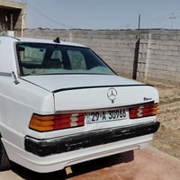 مارسيدس طيارين 190 موديل 1991 كير محرك ونجي رقم واسط دولي بأسمي السعر ...