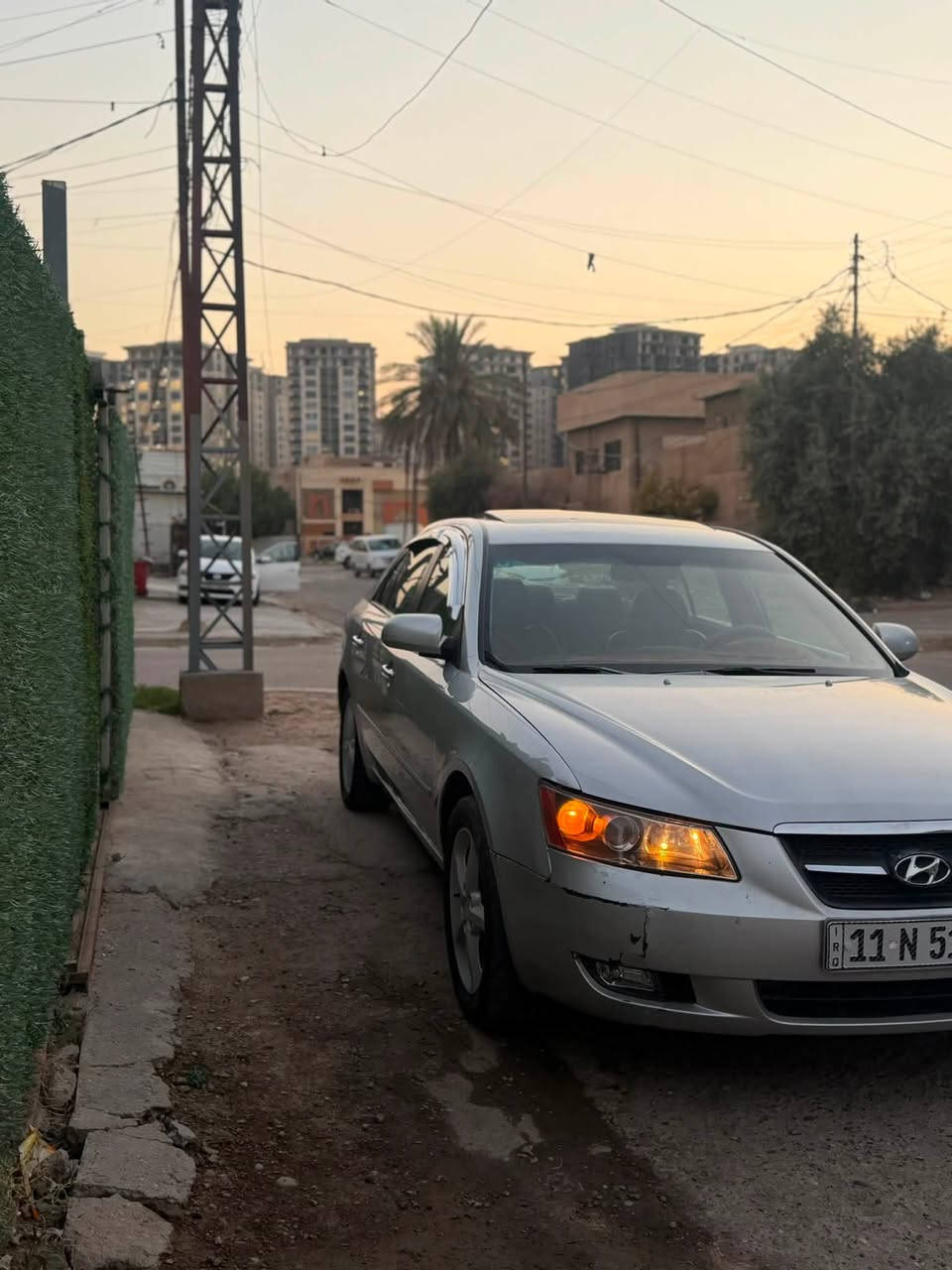 البيع او مروس هونداي سوناتا ٢٠٠٨امريكي
السيارة فول موصفات جلد فاتحه تحكمات كشن كهرباء 
السيارة خير من يم الله كير مكينه حداديه تبريد ثالج تخم تاير 
سياره جاهزه بسمي ارقم جديده بيها صبغ ٣قطع فاقط 
السعر ٨٧وبيها مجال قليل 
المكان بغداد حي الجهاد شارع الشارقه 
***********
***********
